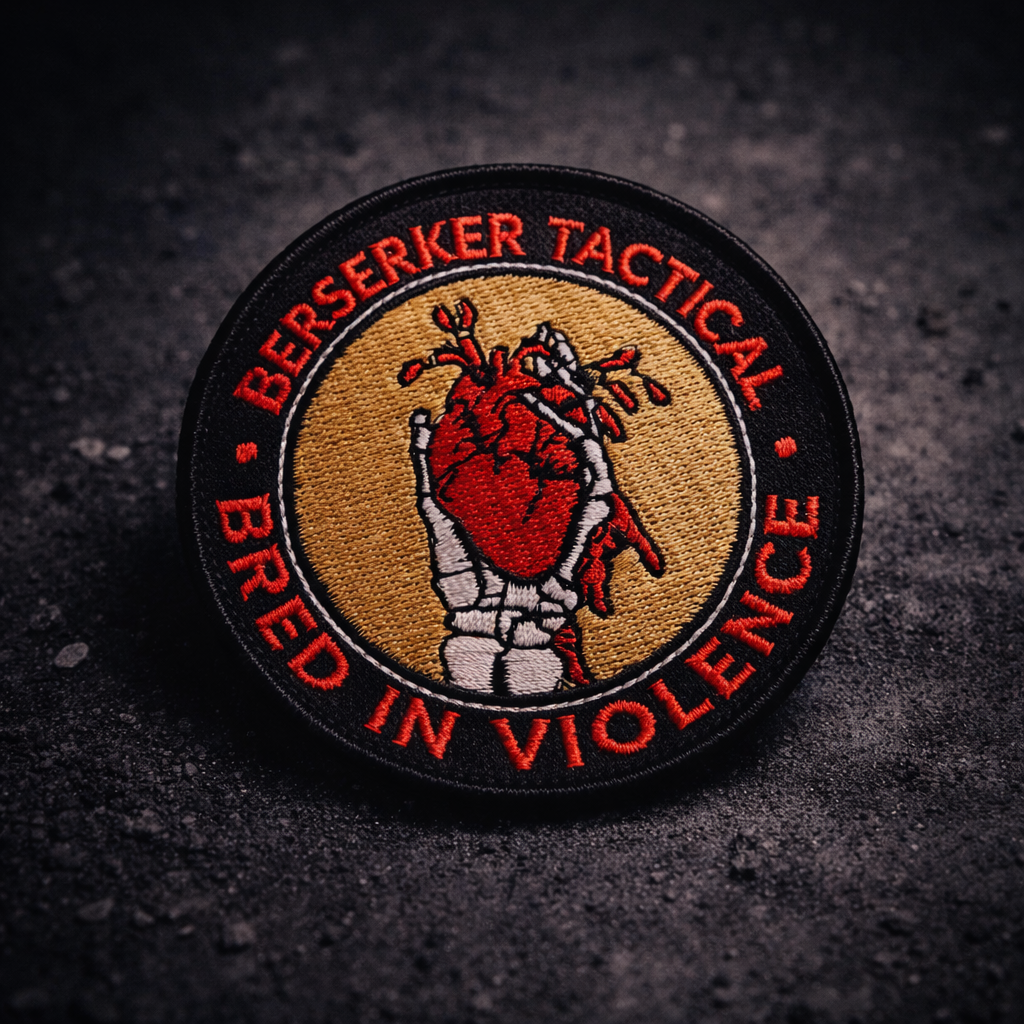 Berserker Tactical Bred in Violence Morale Patch