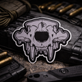 Berserker Tactical Skull Sticker (No Text)