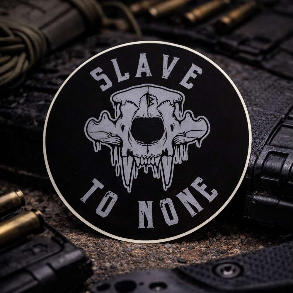 Slave to None Sticker