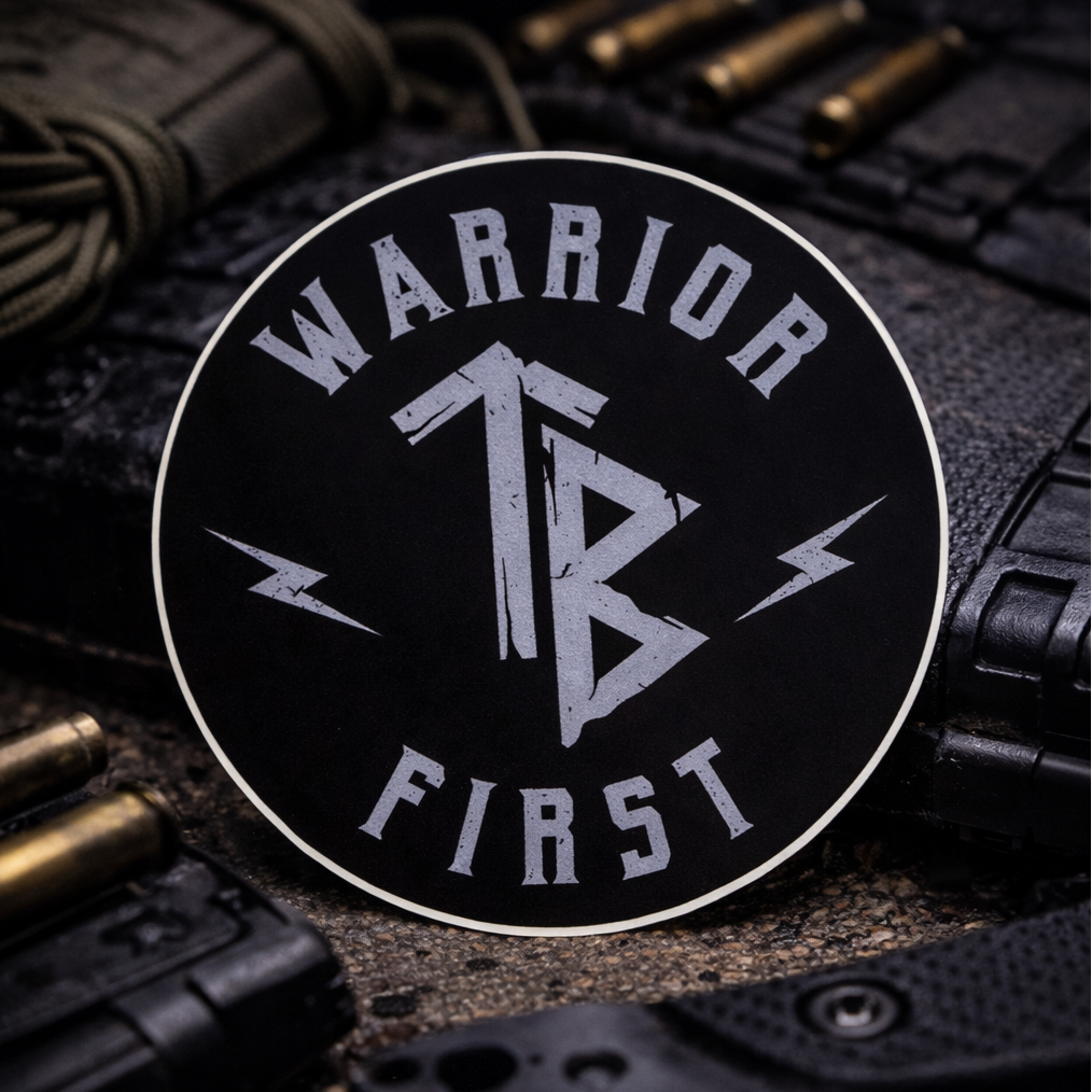 Warrior First Sticker